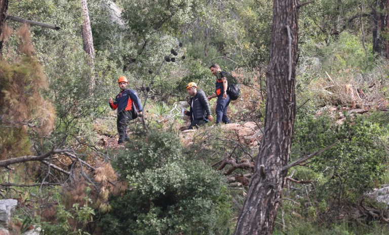Dağda Kaybolan Adam Dronla Kurtarıldı