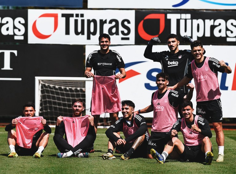 Beşiktaş Samsunspor Maçına Hazırlanıyor