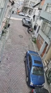 Kağıthane'de Hırsızlık: Örümcek Adam Gibi Tırmandı