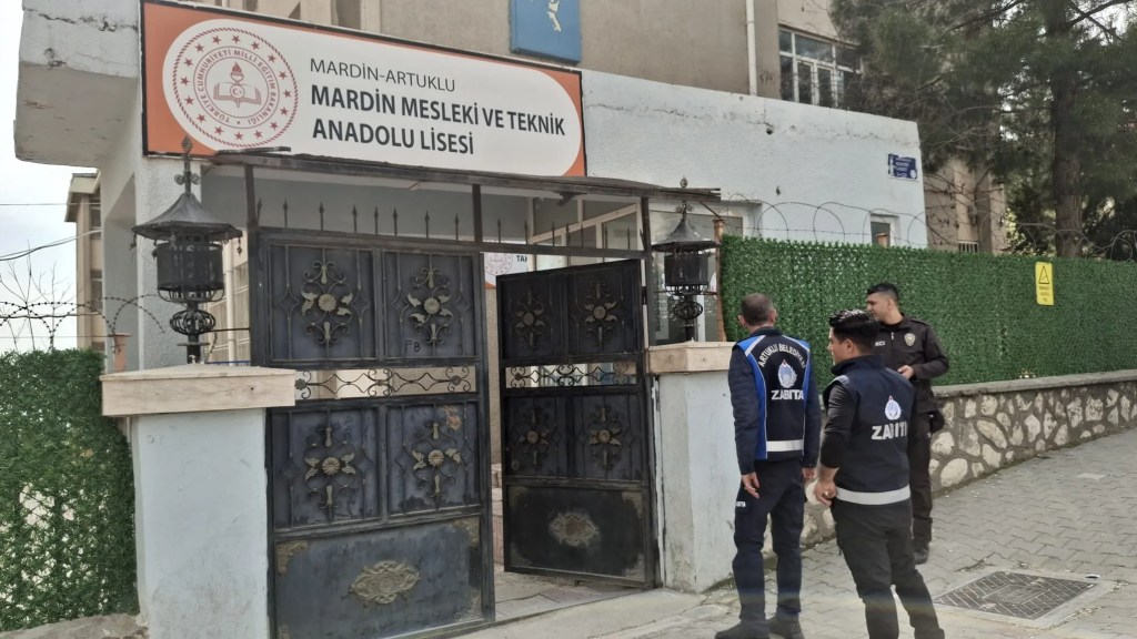 Mardin'de Okullarda Güvenlik Önlemleri Artırıldı