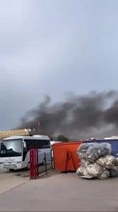 İnegöl'deki Mobilya Fabrikasında Yangın Kontrol Altına Alındı