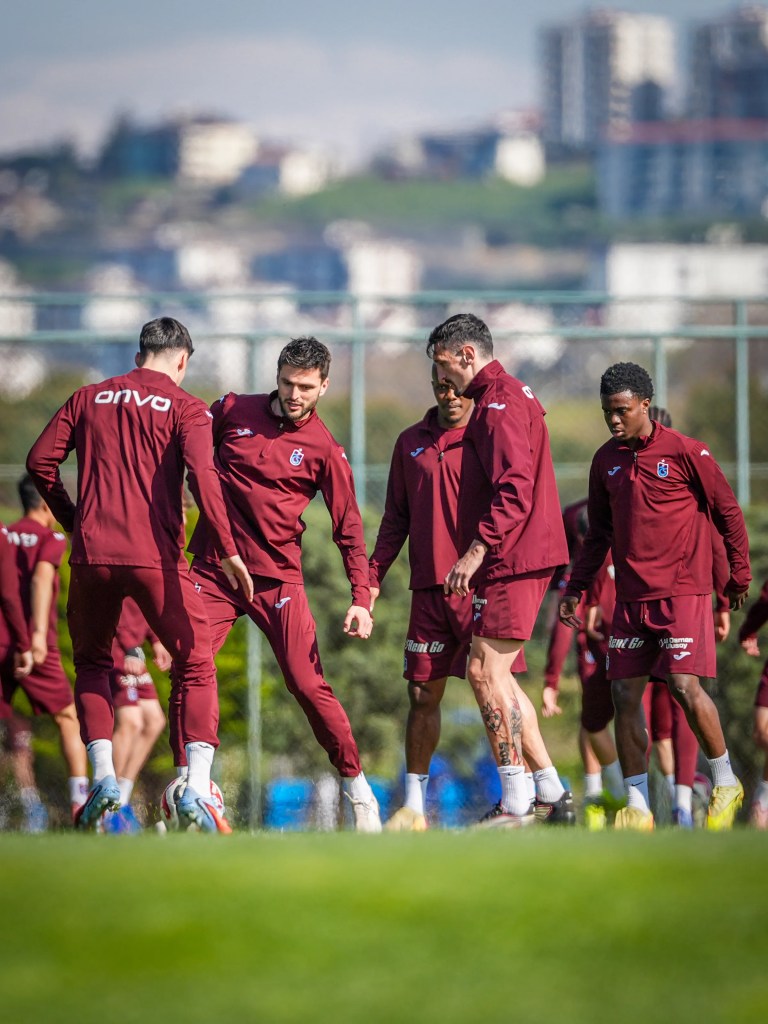 Trabzonspor Başakşehir Maçı Hazırlıklarını Sürdürüyor