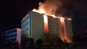 Aydın Nazilli'de Fen Lisesi Pansiyonunda Yangın