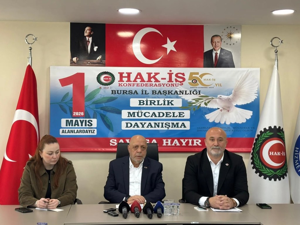 Mahmut Arslan: 1 Mayıs Türkiye'ye Yakışmıyor