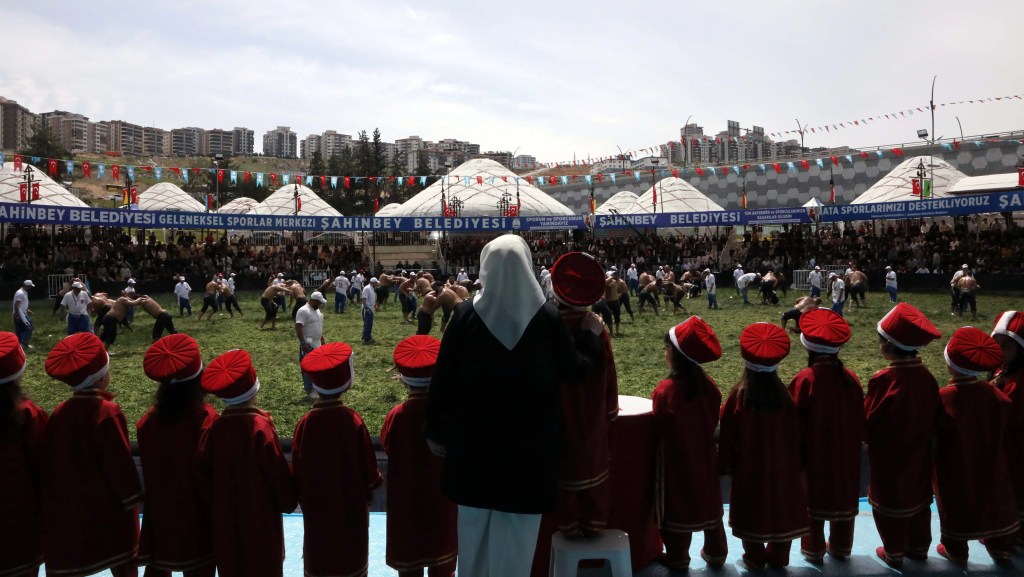 Gaziantep'te Yağlı Güreş Heyecanı Başladı