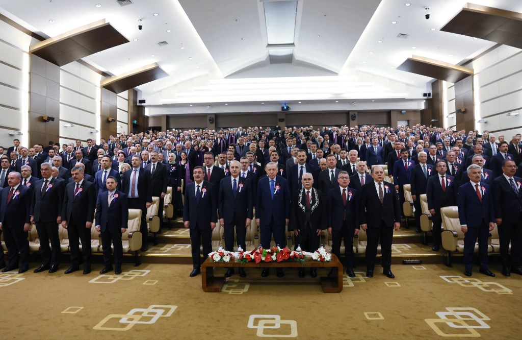 Erdoğan Anayasa Mahkemesi'nin 64. Yıl Törenine Katıldı