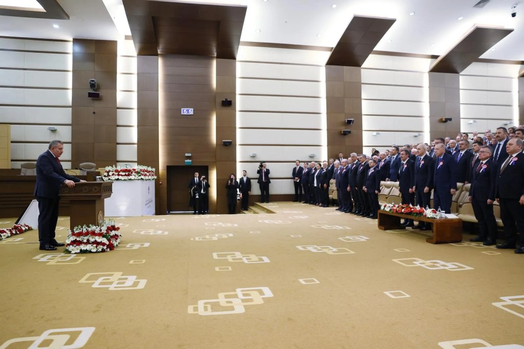 Erdoğan Anayasa Mahkemesi'nin 64. Yıl Törenine Katıldı