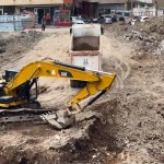 Erzurum'da İnşaat Kazısında Doğal Gaz Borusu Patladı