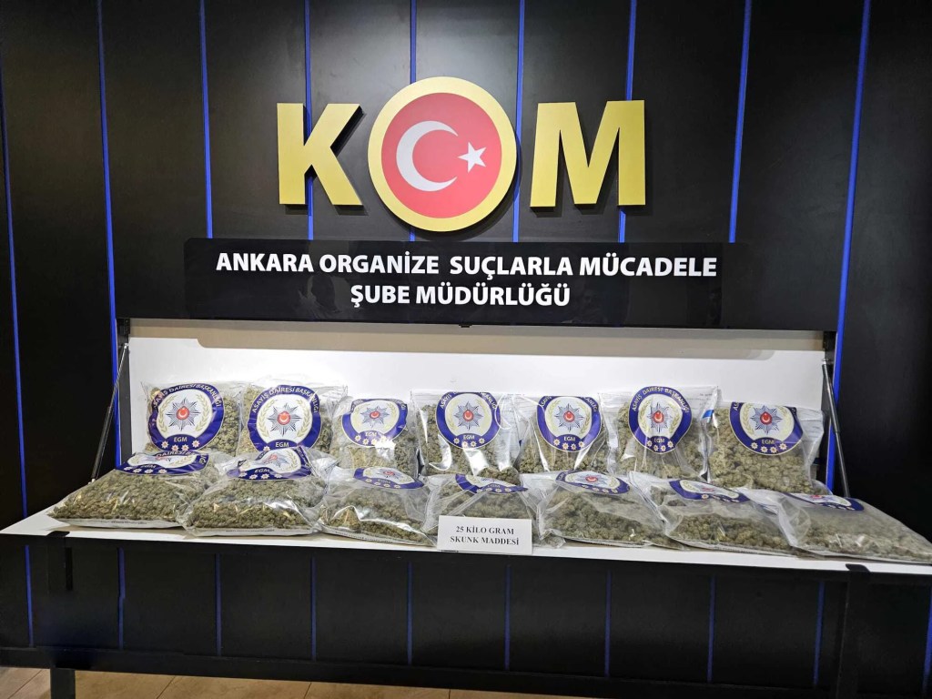 Ankara'da Skunk Operasyonu: İki Kişi Gözaltında
