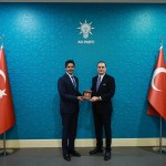 Ömer Çelik Katar Büyükelçisi İle Görüştü