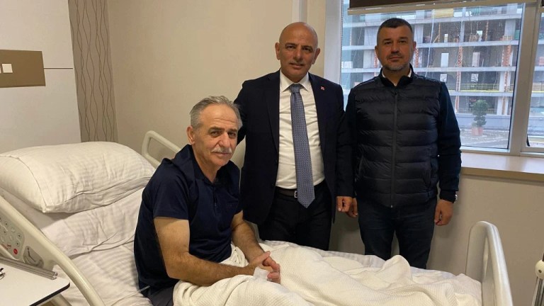 Başkan Söğüt’ten Muhtar Koçver’e vefa ziyareti