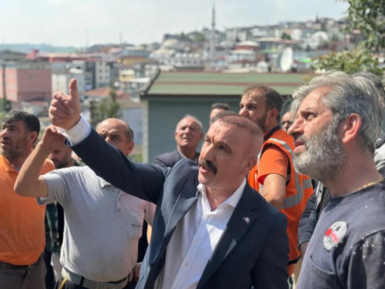 MHP’den Dilovası yangınına teşekkür!