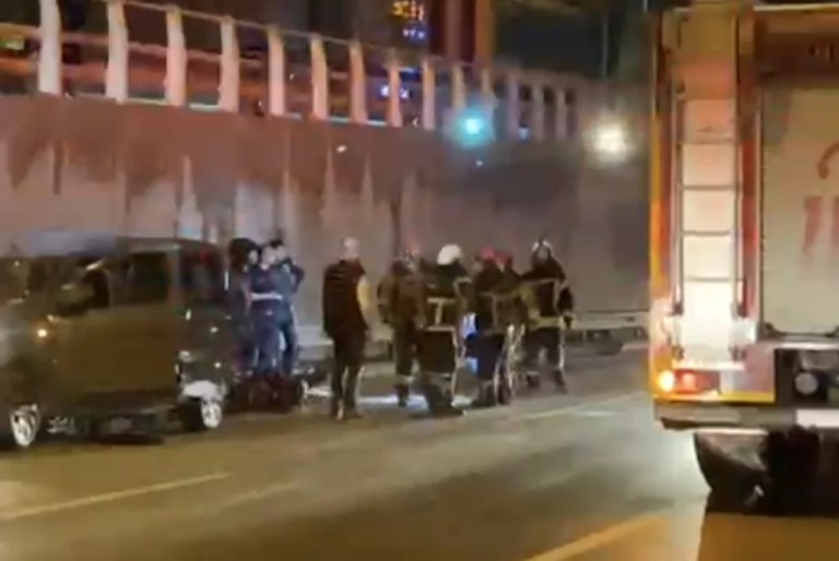 Körfez’de zincirleme kazada yaralılar!