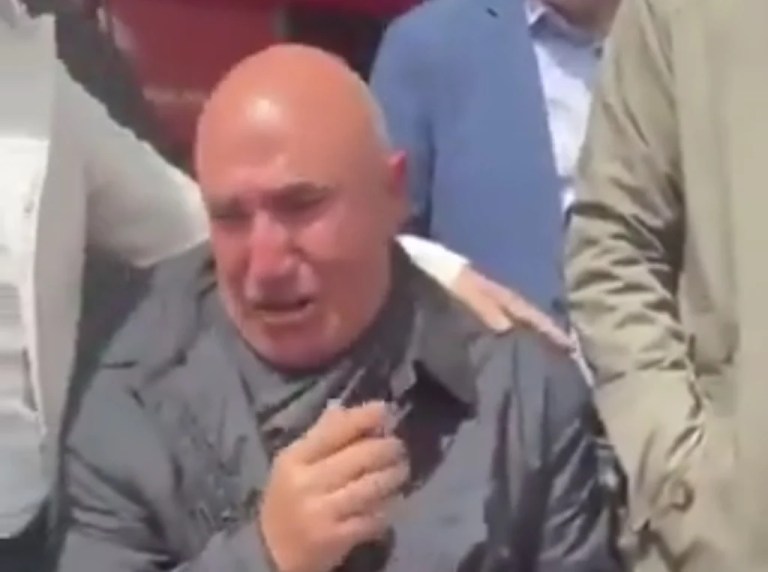 CHP’li Tanal gözyaşlarına hakim olamadı!