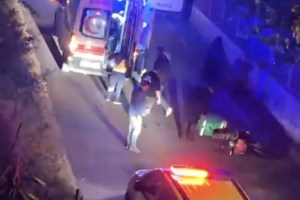Gebze’de kurye kaza yaptı!