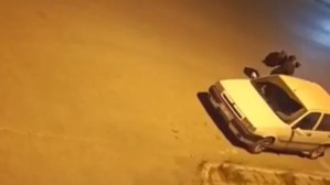 Düzce'de Balkonda Otururken Hırsızı Yakaladı