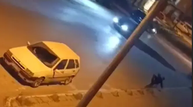 Düzce'de Balkonda Otururken Hırsızı Yakaladı