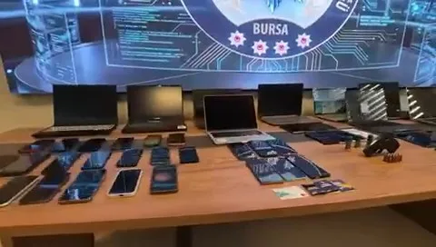 Bursa'da Yasa Dışı Bahis Operasyonu: 22 Kişi Tutuklandı