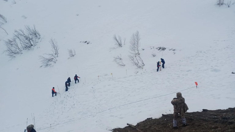 Artvin'de Çığ Altında Kalan Çoban İçin Arama Yeniden Başladı