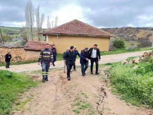 Kırıkkale'de Sağanak Sonrası Toprak Kayması Hasara Yol Açtı