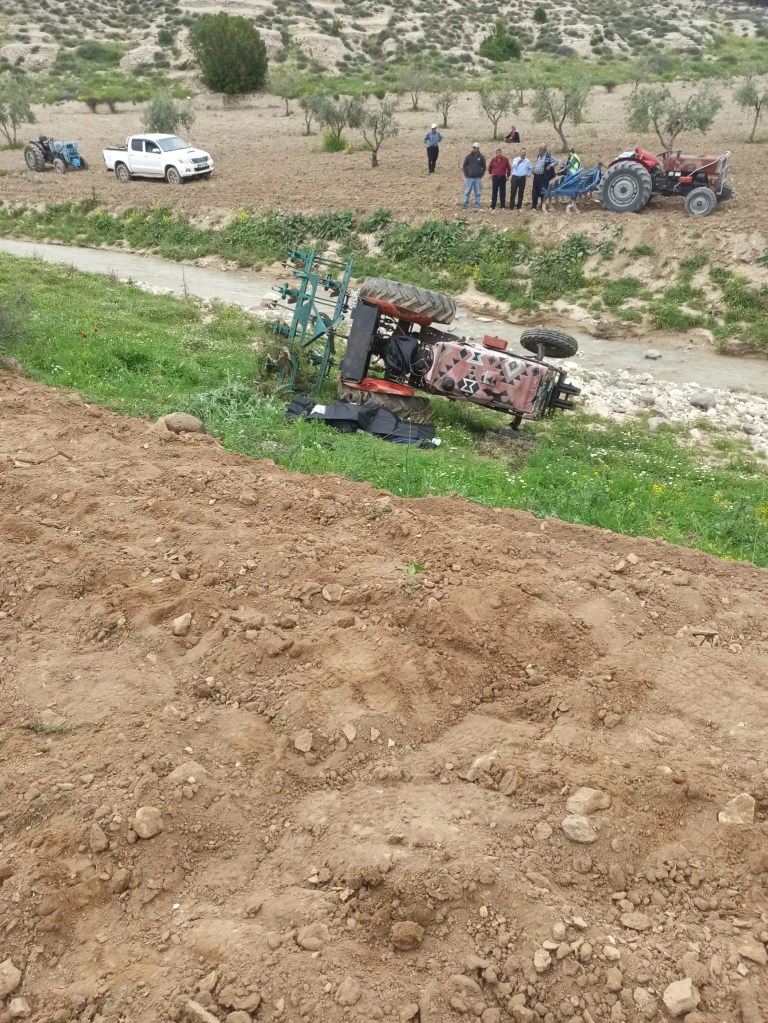 Kilis'te Traktör Kazasında Sürücü Hayatını Kaybetti