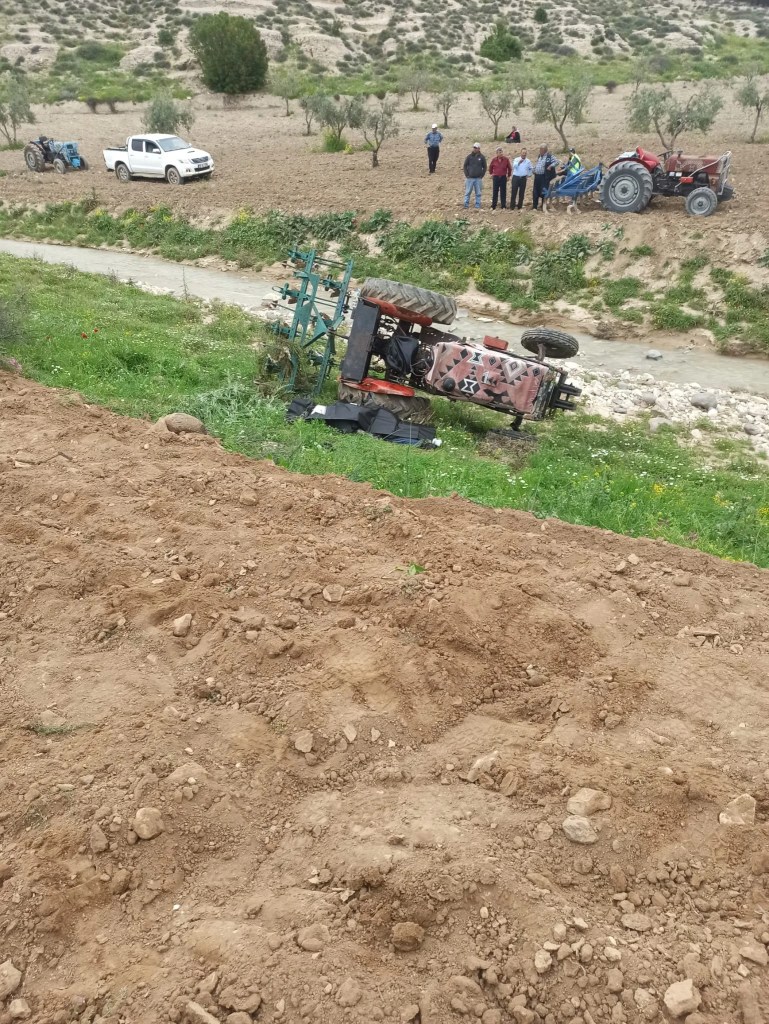 Kilis'te Traktör Kazasında Sürücü Hayatını Kaybetti