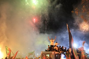 Amed Sportif Faaliyetler Süper Lig'e Yükseldi, Diyarbakır'da Coşku Hakimdi
