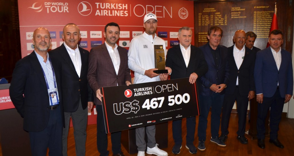 Turkish Airlines Open'da İsveçli Lindberg Şampiyon