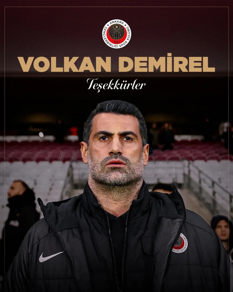 Gençlerbirliği Volkan Demirel ile Yollarını Ayırdı