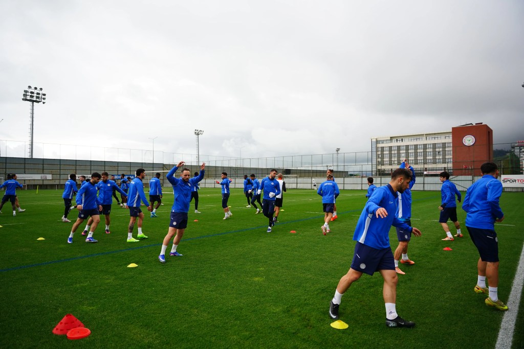 Çaykur Rizespor Eyüpspor Maçına Hazırlanıyor