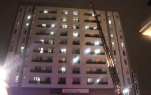 Kayseri'de öğrenci yurdunda yangın hızla söndürüldü