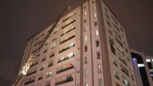 Kayseri'de öğrenci yurdunda yangın hızla söndürüldü