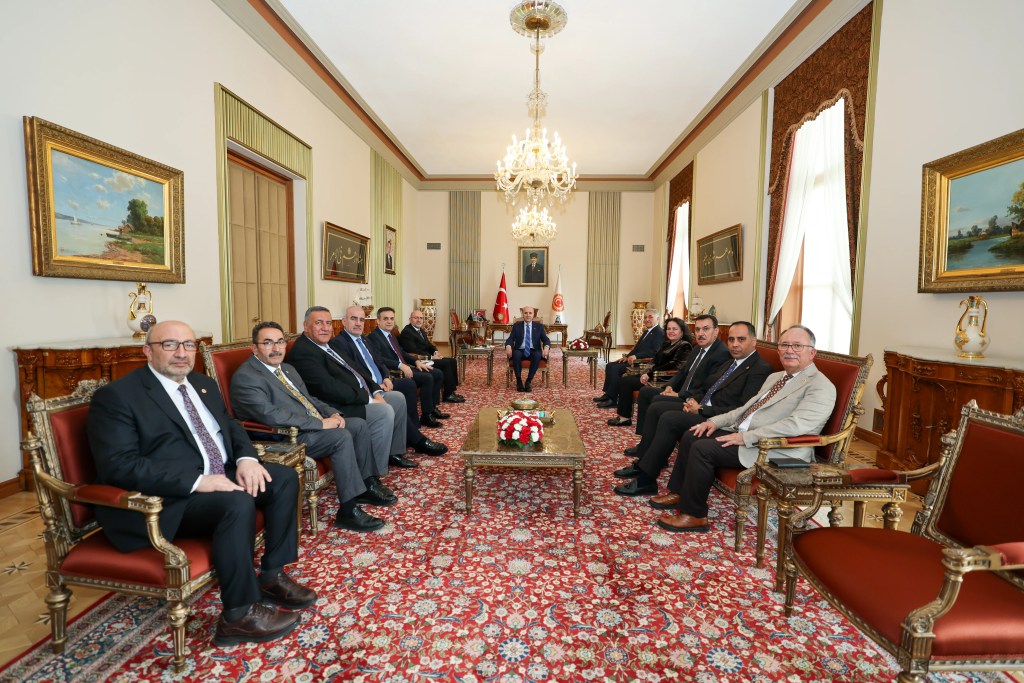 Kurtulmuş Zirai Don Komisyonu Üyelerini Kabul Etti