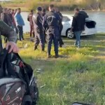 Kırşehir'de otomobil nehre uçtu, sürücü kurtuldu