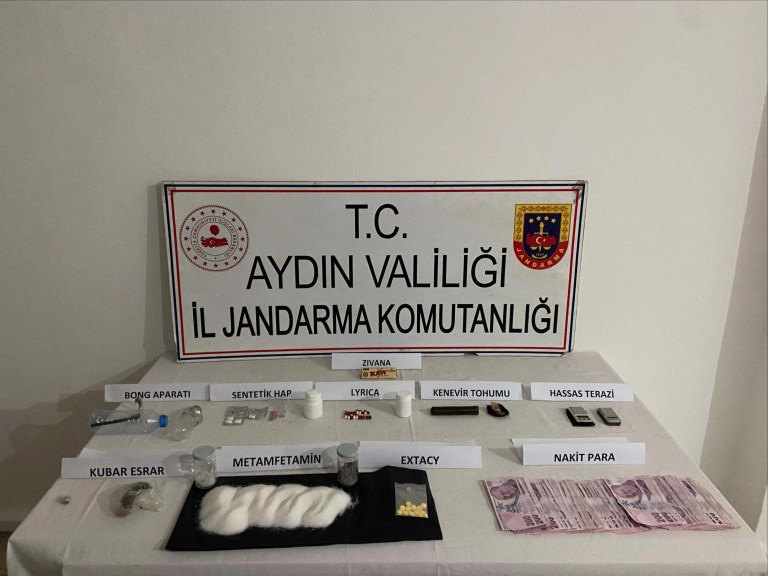Aydın'da Uyuşturucu Operasyonunda Beş Kişi Gözaltına Alındı