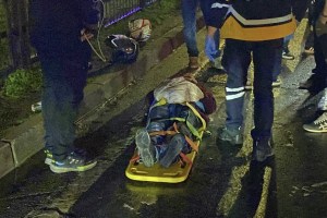 Samsun’da motosiklet kazası: İki kişi yaralandı!