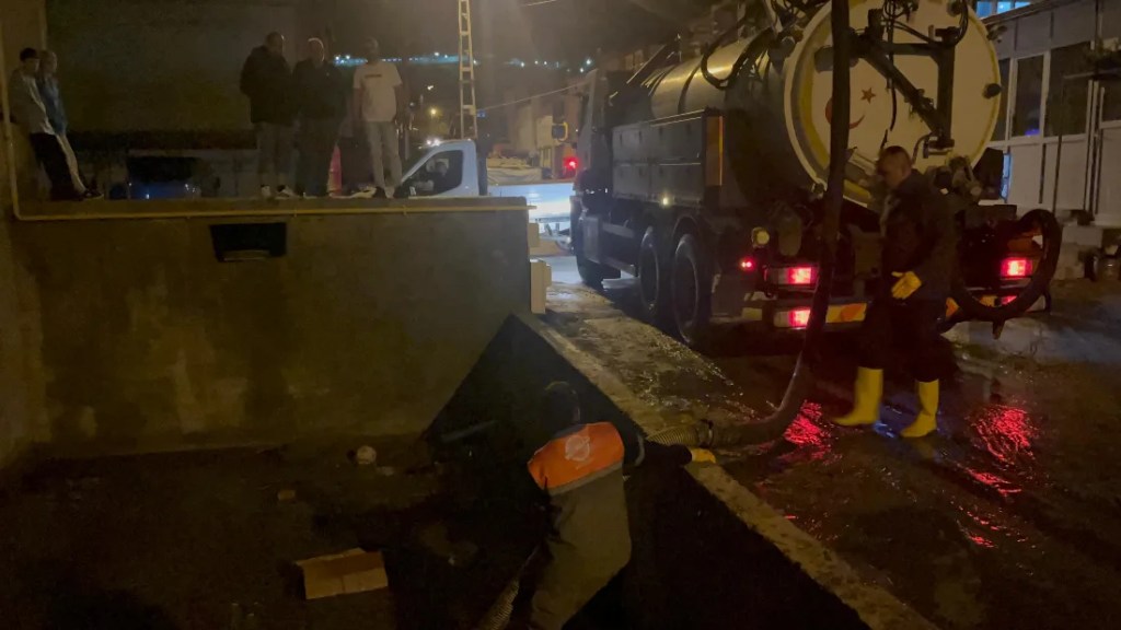 Kayseri'de sağanak yağış etkili oldu!