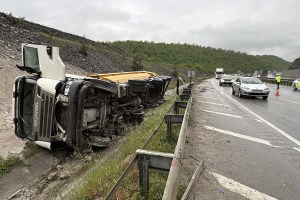 Samsun’da TIR kazası: 2 yaralı!