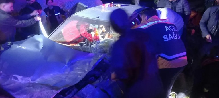 Muş'ta otomobil kazası: 1 kişi hayatını kaybetti!