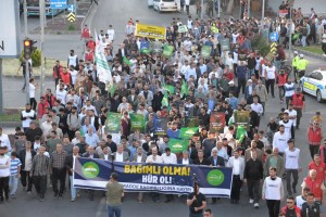 Diyarbakır’da madde bağımlılığına karşı yürüyüş!