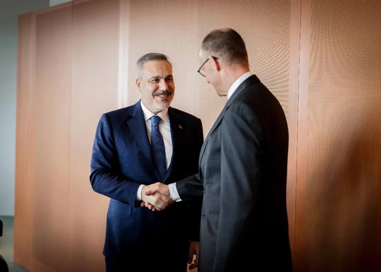 Fidan, Berlin'de Merz ile Buluştu