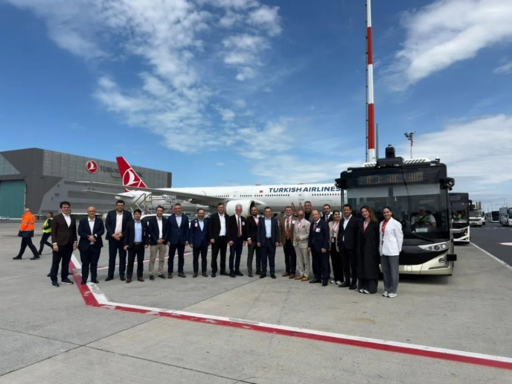 THY'nin Otonom Otobüs Testi İstanbul'da Gerçekleşti