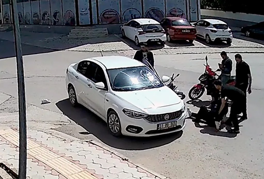 Reyhanlı'da motosiklet kazası!