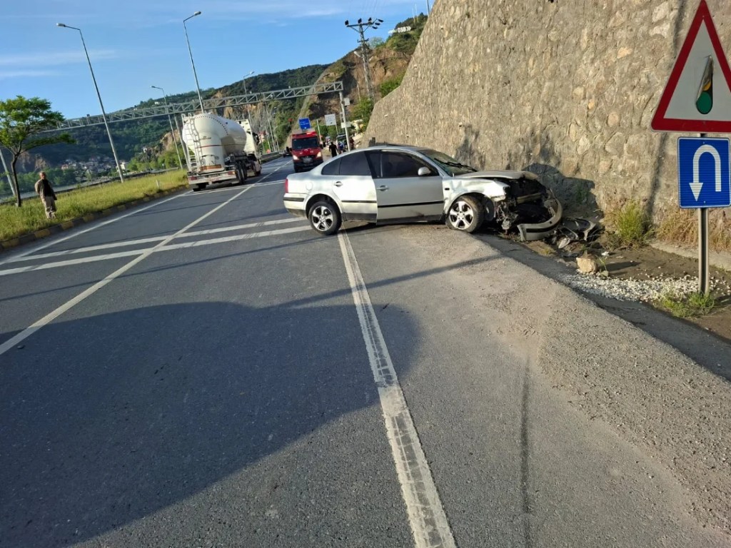 Ereğli'de alkollü sürücü kazaya neden oldu!