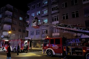 Kayseri’de Bodrum Katında Yangın!