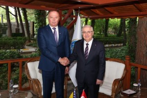 Bakan Güler, Bosna-Hersekli Mevkidaşıyla Buluştu