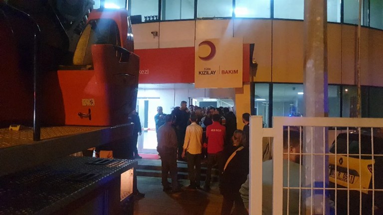 Düzce'de huzurevinde yangın paniği!