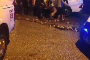 Hatay’da sağanak sonrası ev çöktü!