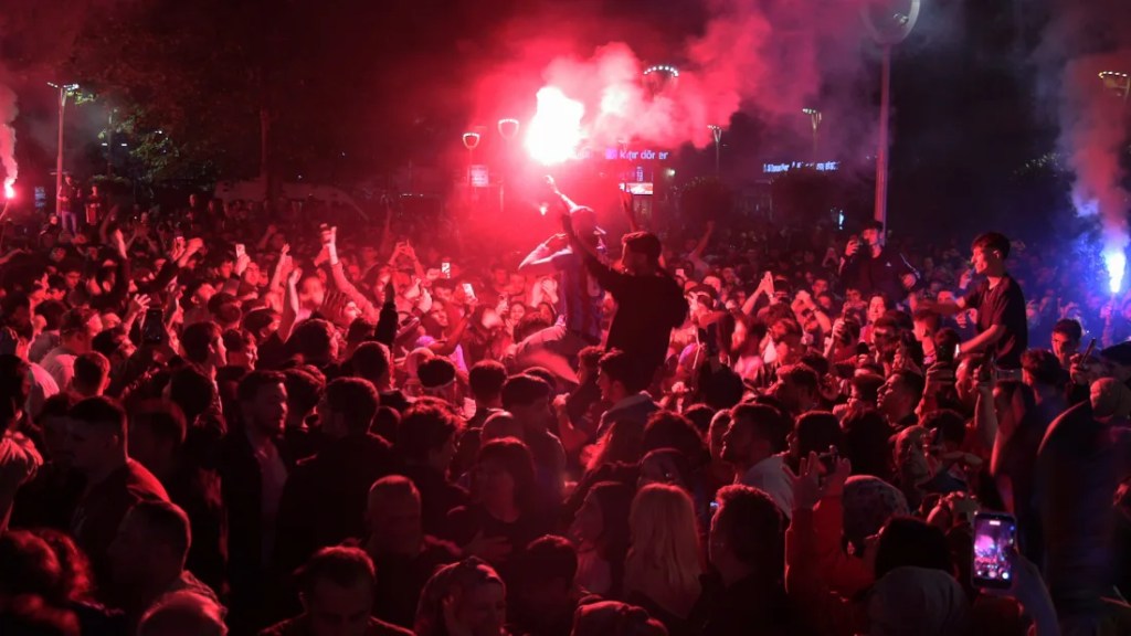 Trabzon'da kupa coşkusu yaşandı!