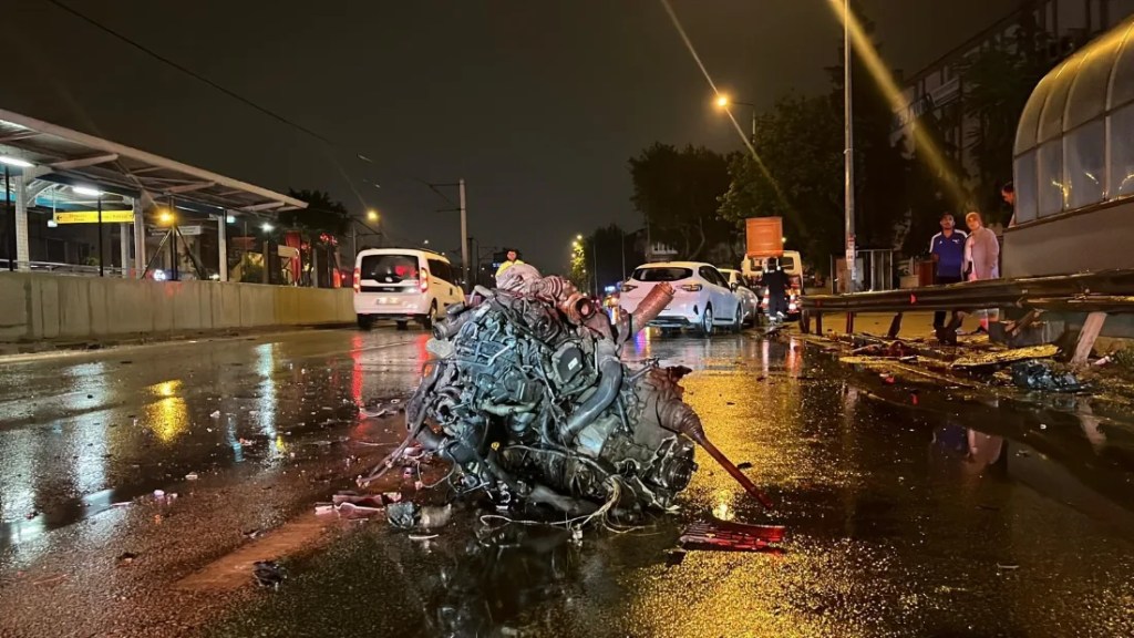 Bursa'da Korkutan Kaza!